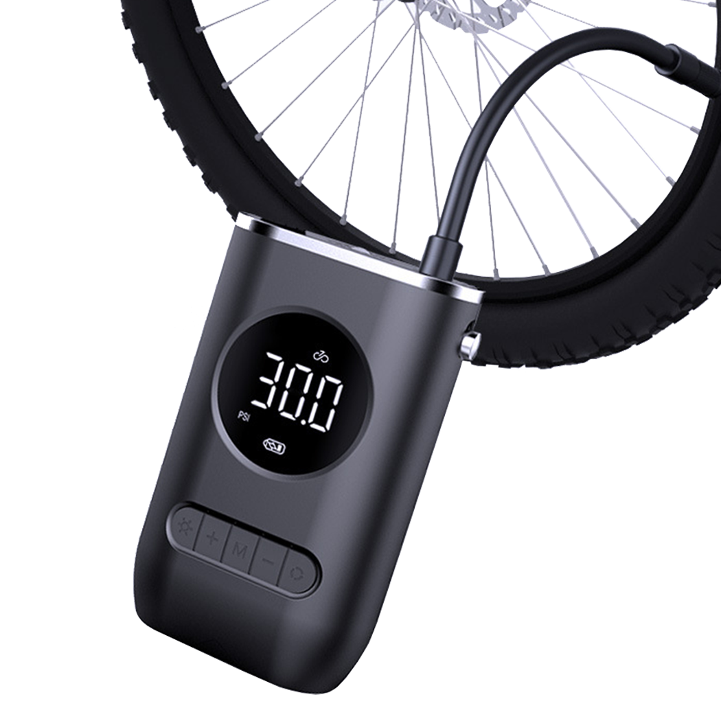 Cordless Electric Tyre Inflator – USB Rechargeable Portable Air Pump for Car & Bike