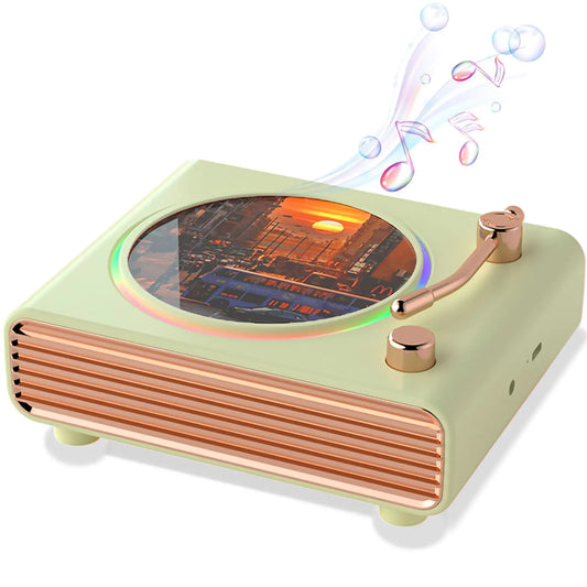Vintage Vinyl Bluetooth Speaker